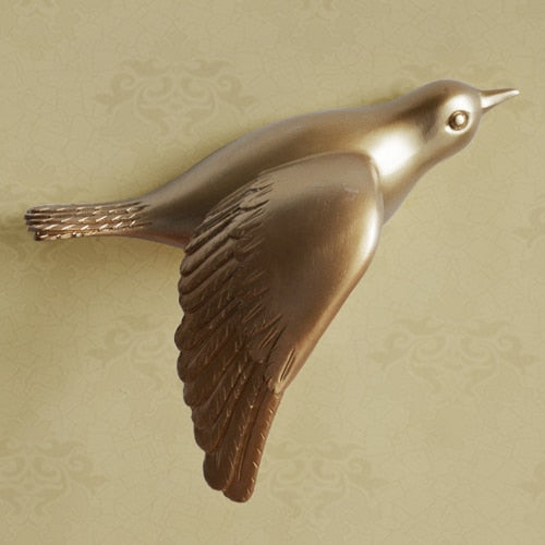 BirdSerenity - unik håndlaget veggkunst Skanto