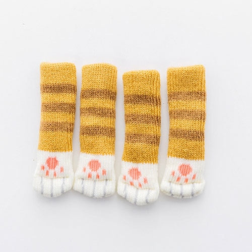 4Pcs Non-Slip Cat Paw Furniture Leg Covers | Skanto