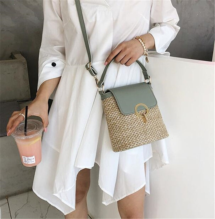 Skanto | Eva Stro Chic Bag – Lett Sommerveske med Skulderreim
