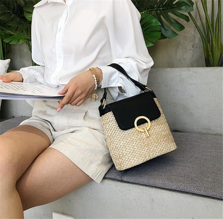 Skanto | Eva Stro Chic Bag – Lett Sommerveske med Skulderreim