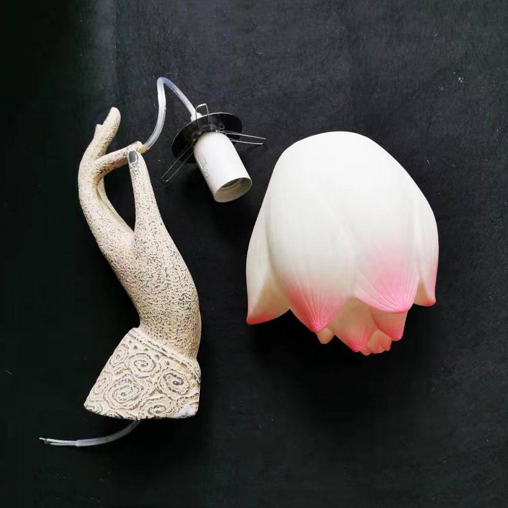 Moderne Kreativ Kinesisk Lotus Vegglampe | Skanto