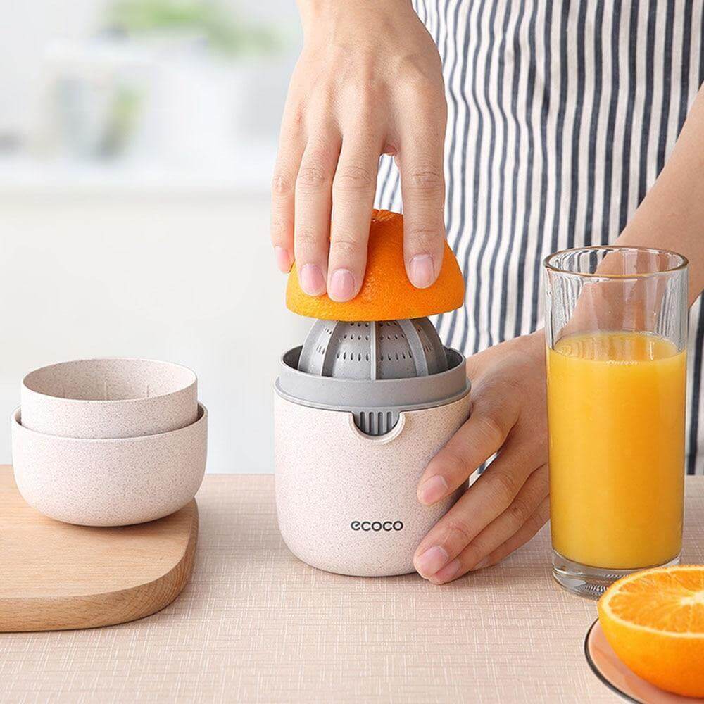 Bærbar enkel pastell minijuicer