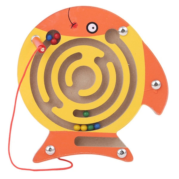 Norvo | Magnetix BrainMaze Explorer | Stimuler Kreativ Tenking - Montessori Magnetisk Labyrint