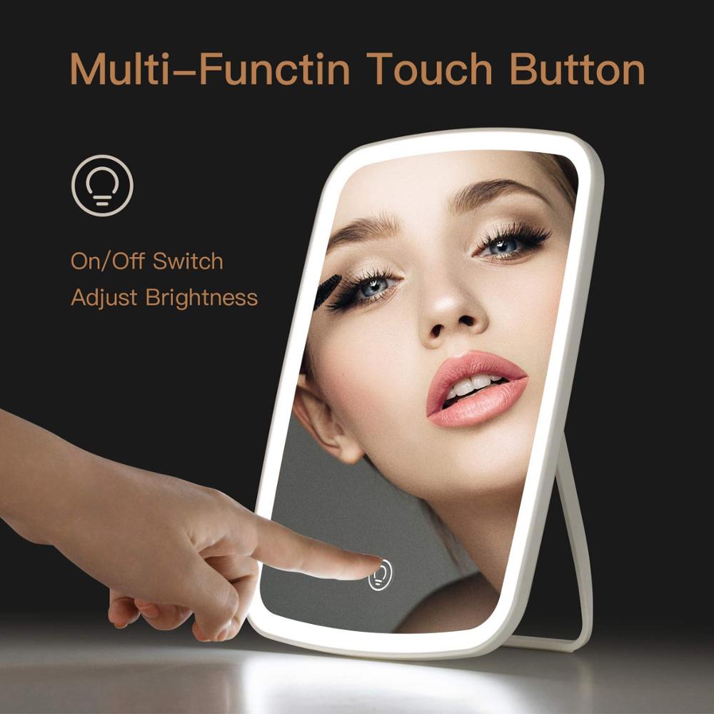 Fancy PortaSkantoe Led Touch Mirror | Skanto