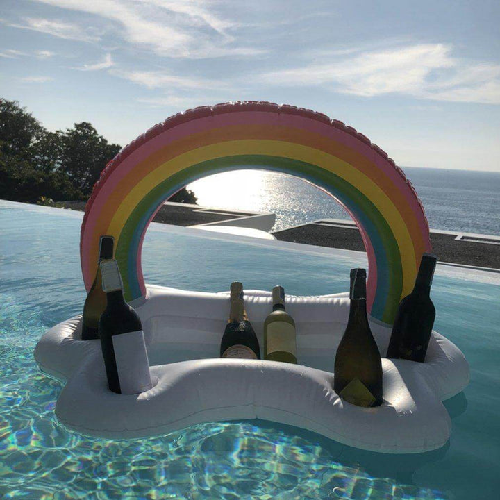Regnbue Sky Inflatable Koppholder Festbøtte | Skanto