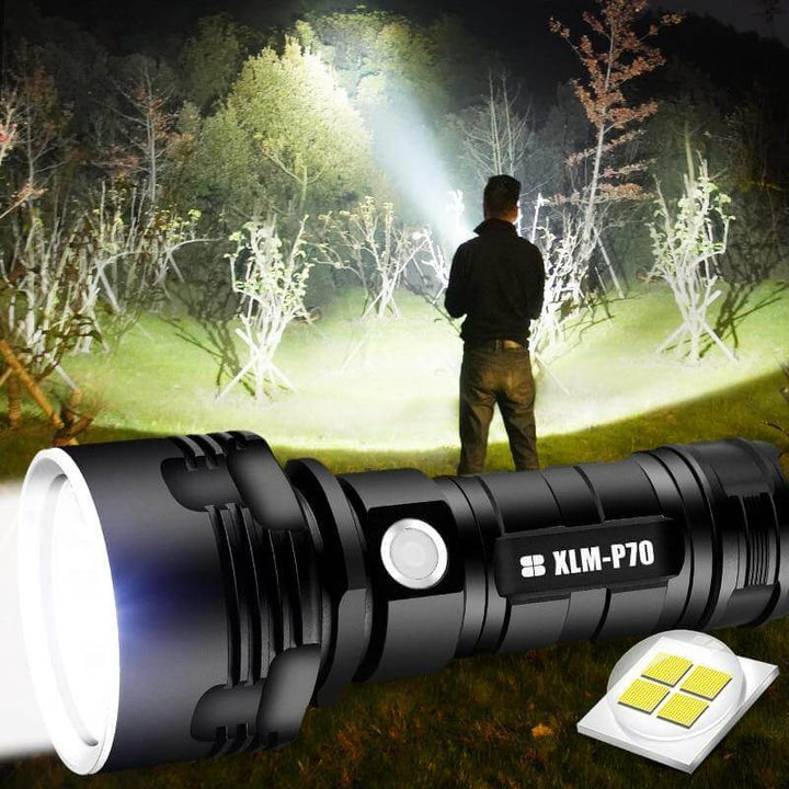 Ultra Powerful LED Flashlight | Skanto