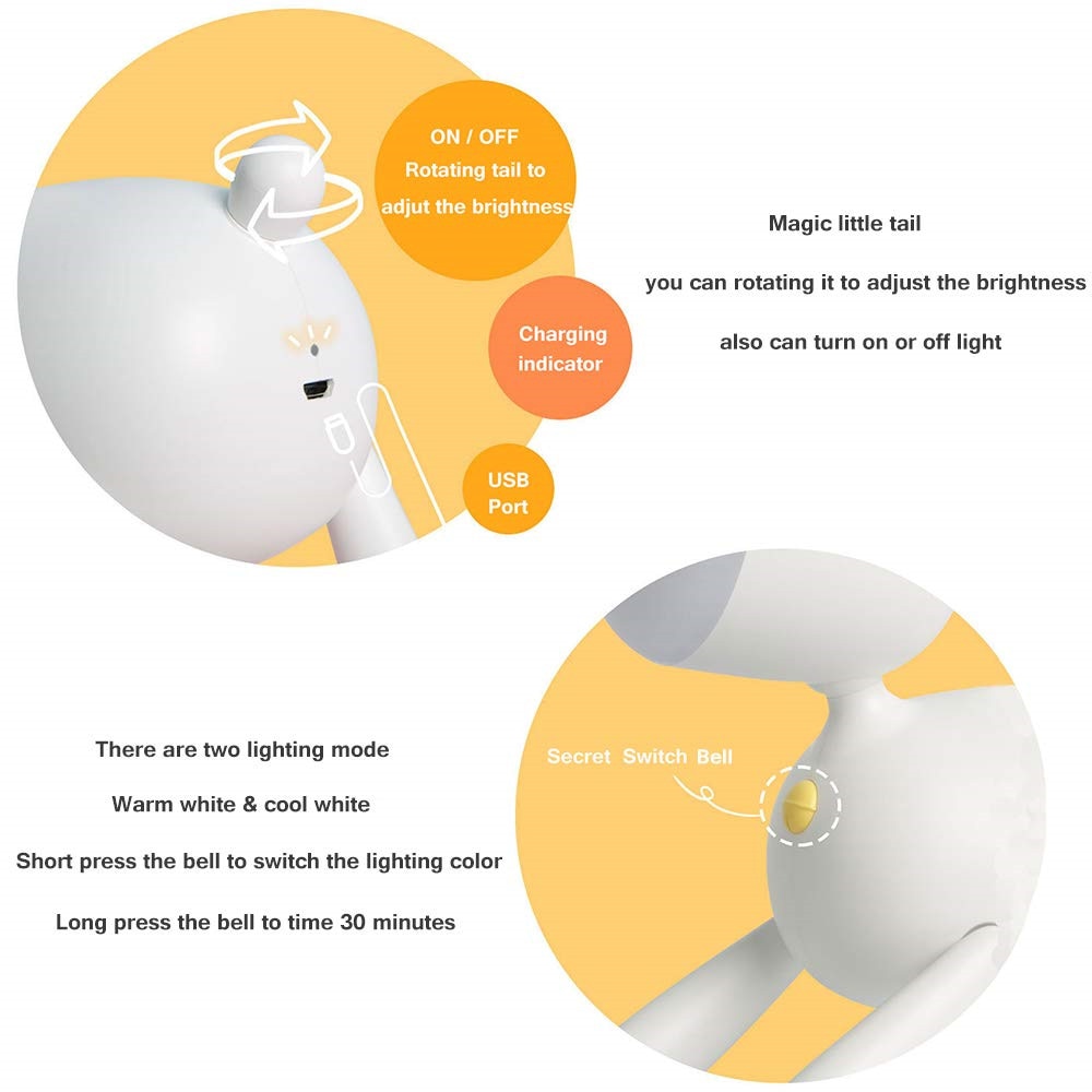 Deer Led Night Lamp | Skanto