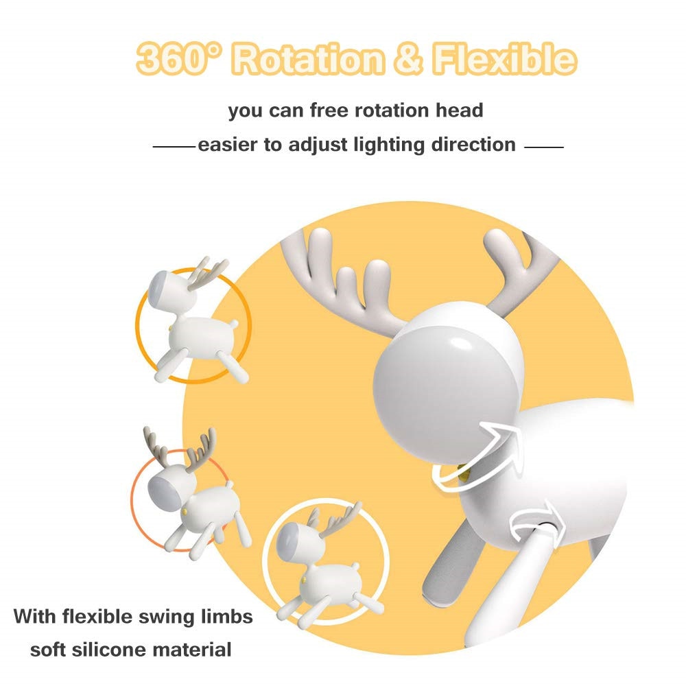Deer Led Nattlampe | Skanto