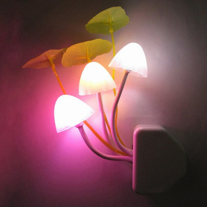 Fairy Colorful Mushroom Night Light | Skanto