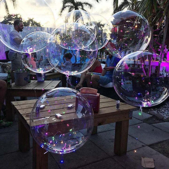 Gjennomsiktige Bobo Bubble Ballonger (10PCS) | Skanto