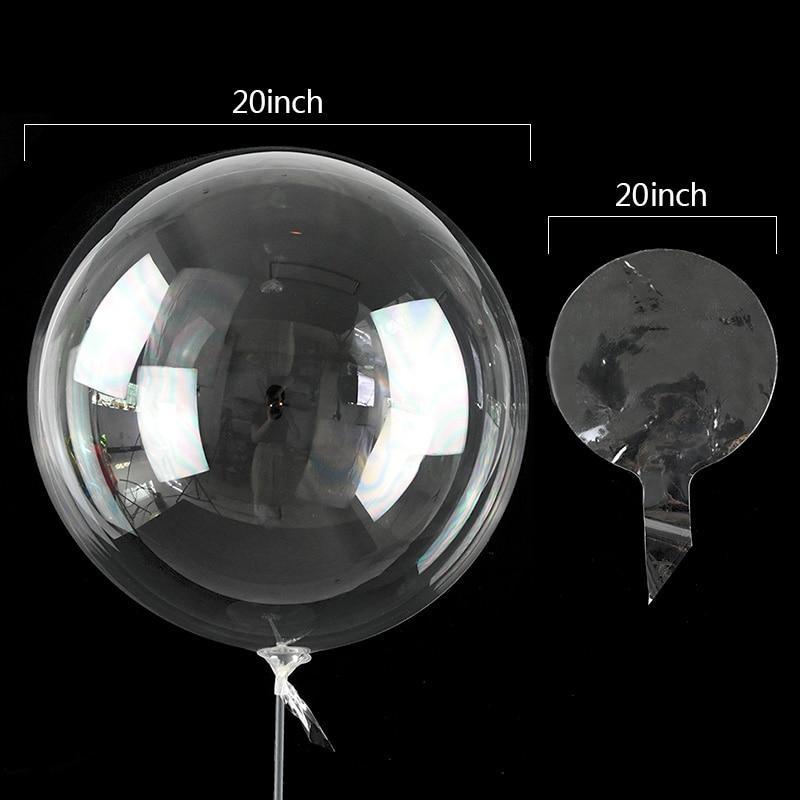 Gjennomsiktige Bobo Bubble Ballonger (10PCS) | Skanto