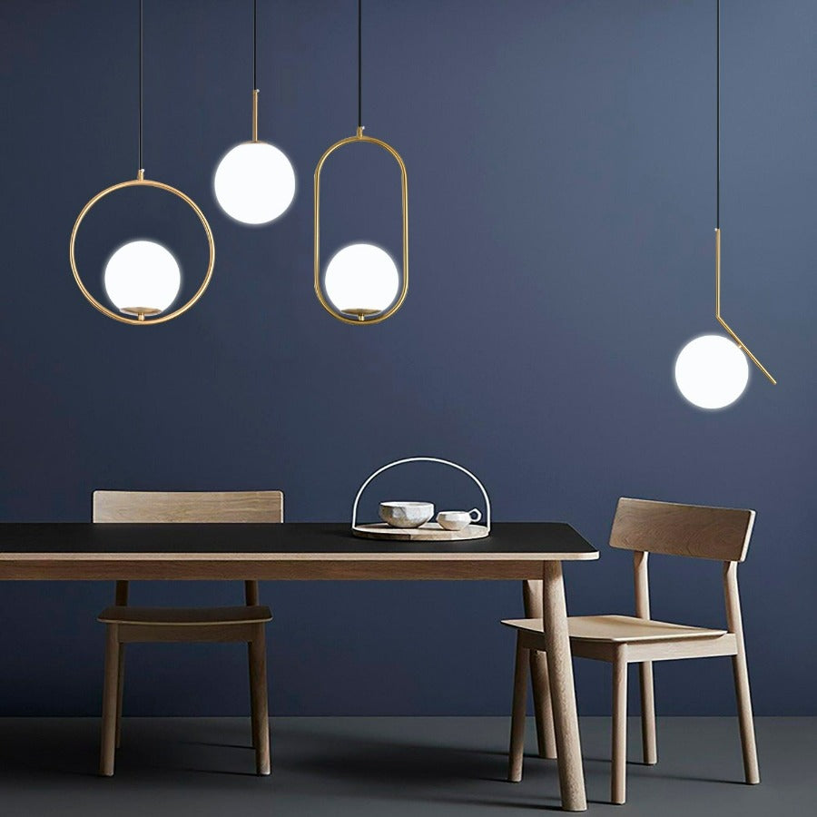 Nordic Glass Pendant Lamps | Skanto