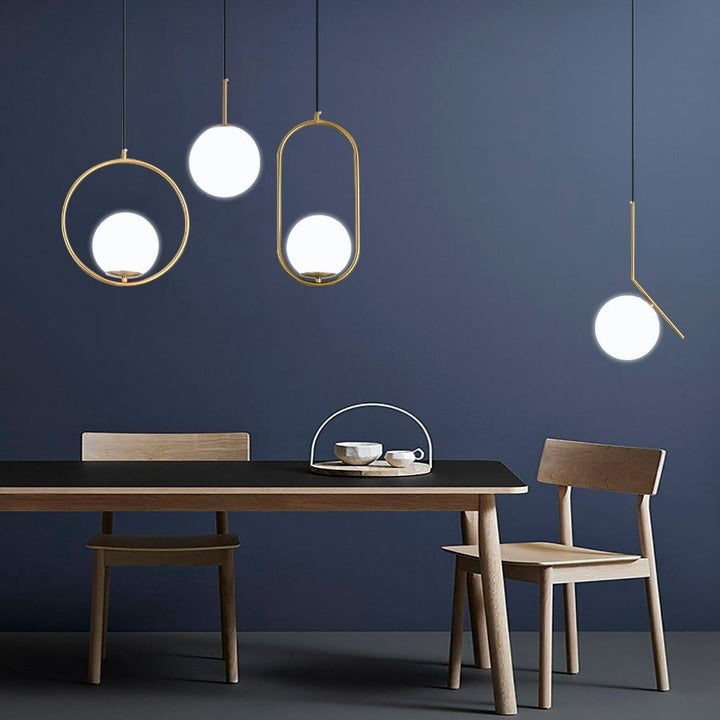 Nordic Glass Pendant Lamps | Skanto