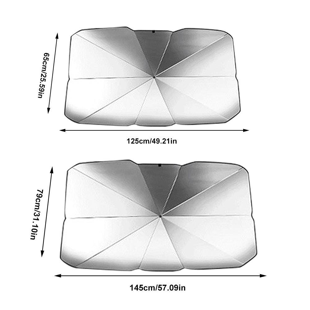 Foldbar Bil Sol Parasol | Skanto