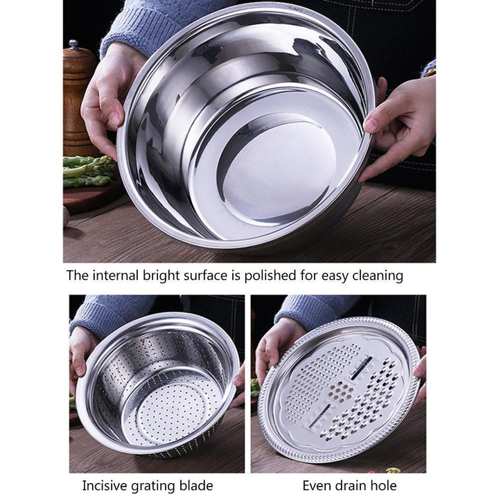 Multifunksjonell rustfritt stål vask | Skanto