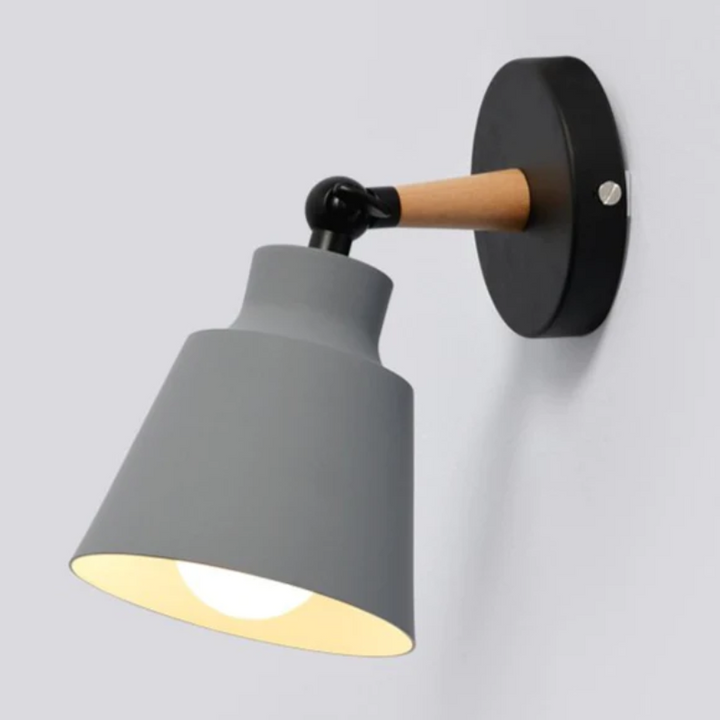 Skanto | RoyaleGlow Sleek Modern Wood Wall Lamp - Moderne Hjemmelys