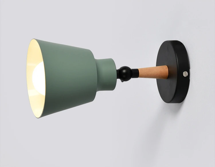 Skanto | RoyaleGlow Sleek Modern Wood Wall Lamp - Moderne Hjemmelys