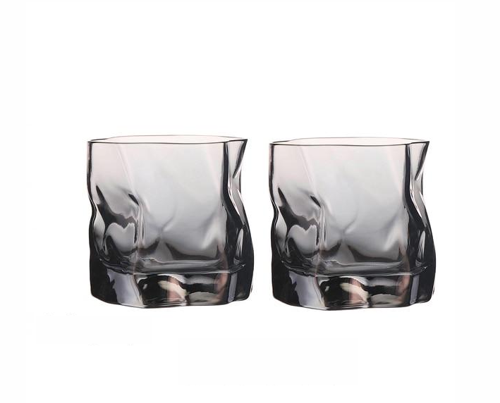 Skanto | Forvrengt Tekstur Whisky Glass Sett