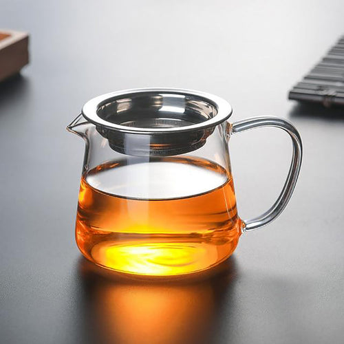 Enkelt kopp glass tekanne – Moderne løsbladste-maker | Skanto
