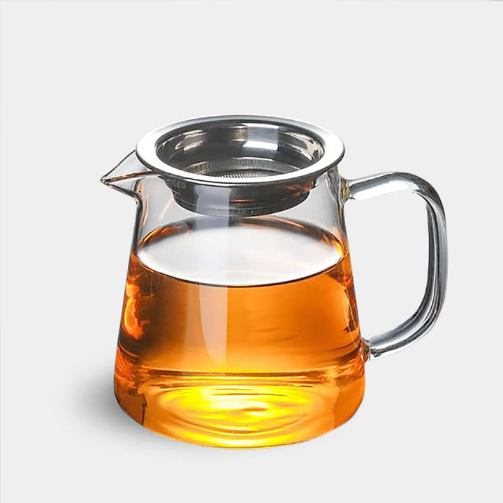 Enkelt kopp glass tekanne – Moderne løsbladste-maker | Skanto