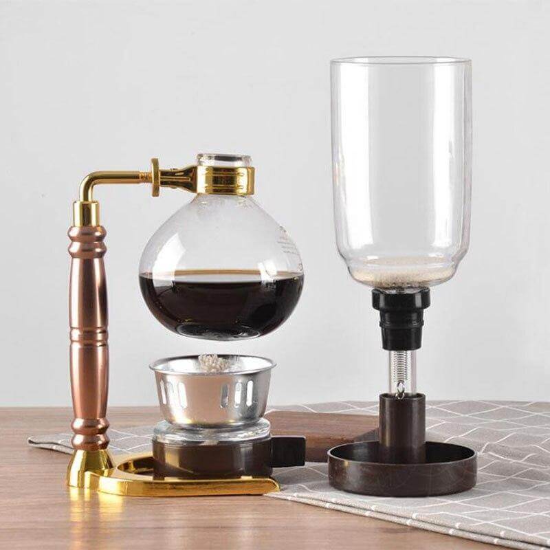 Elegant Glass Siphon Coffee Maker | Skanto