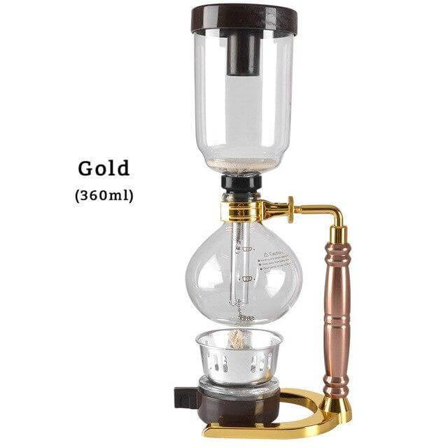 Elegant Glass Siphon Coffee Maker | Skanto