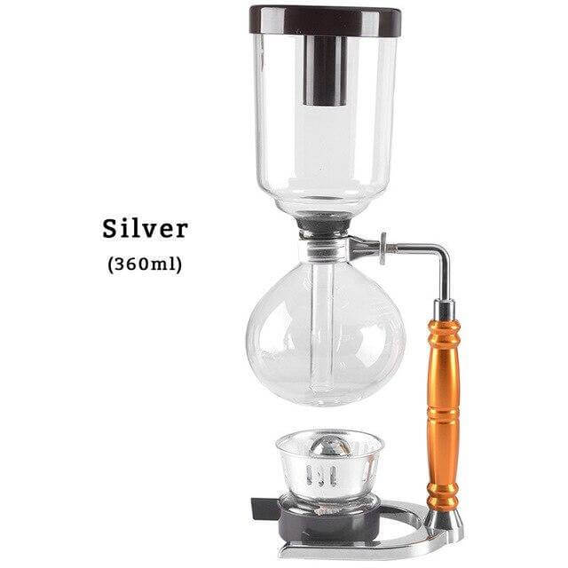Elegant Glass Siphon Coffee Maker | Skanto