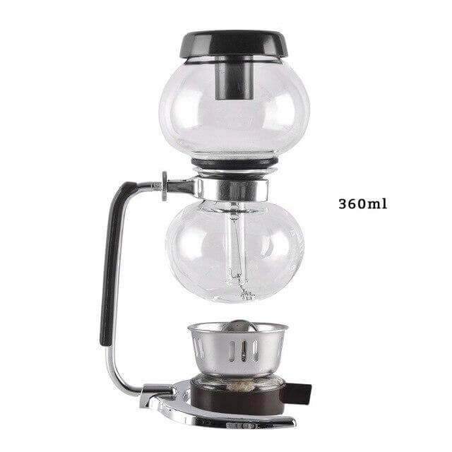 Elegant Glass Siphon Coffee Maker | Skanto