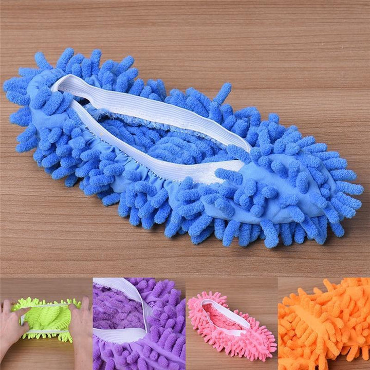 Skanto | Fancyfound Fun Clean Mop Slippers--3 par (2 biter/par)