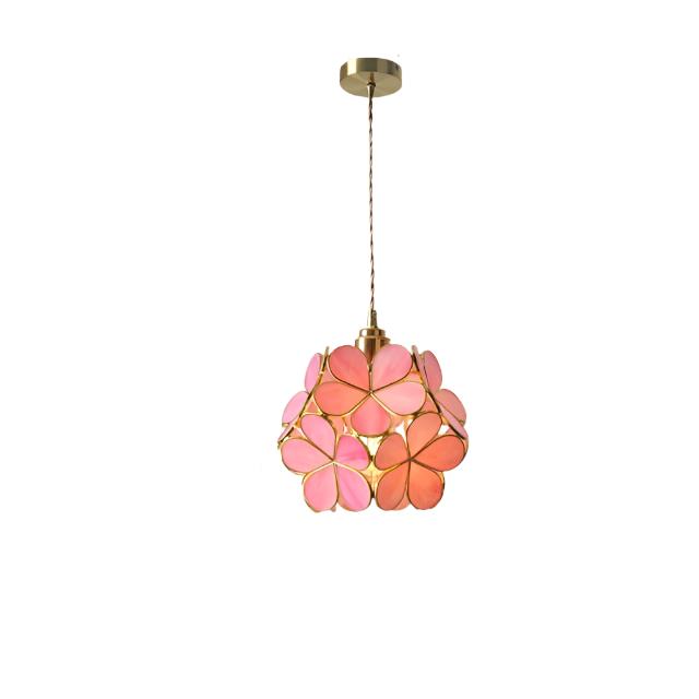 Skanto | Moderne Blomsterform Glass LED Pendellampe