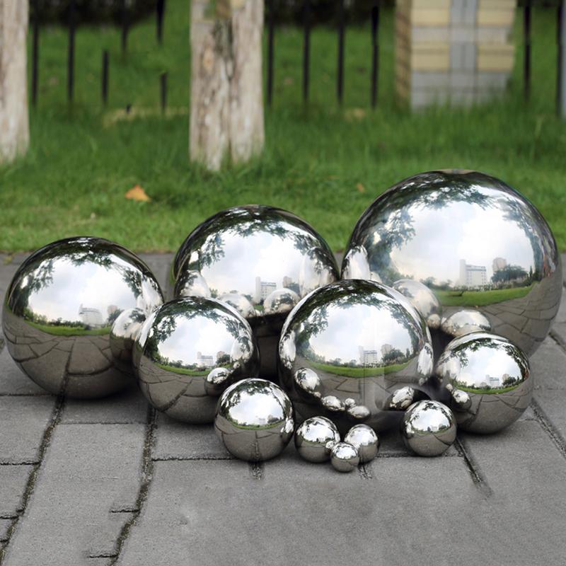 Edelstål Speilball Hage Dekor | Skanto