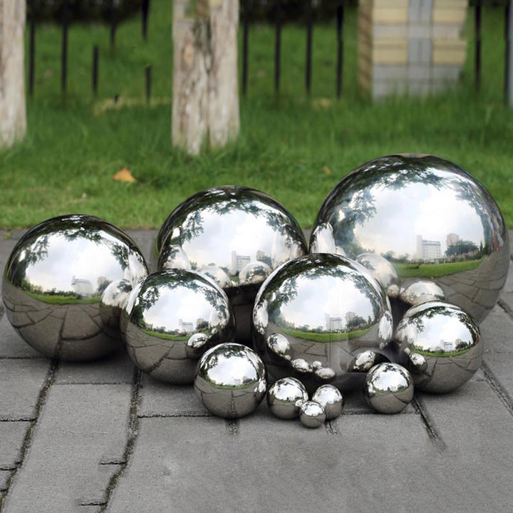 Edelstål Speilball Hage Dekor | Skanto