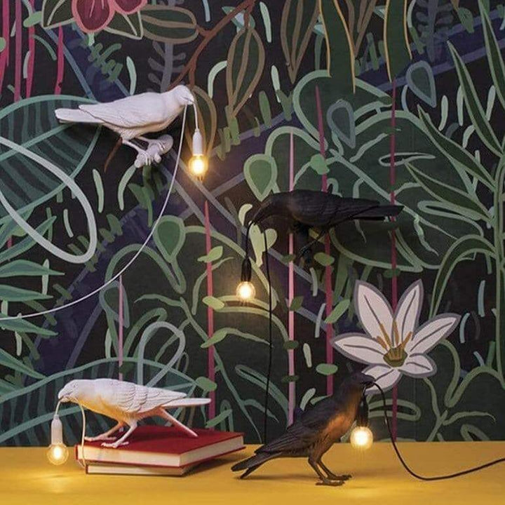 Den ravn fuglelampe