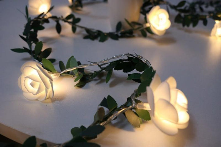 Lyse Dine Rom LED Blomster Fortryllende Atmosfære | Skanto