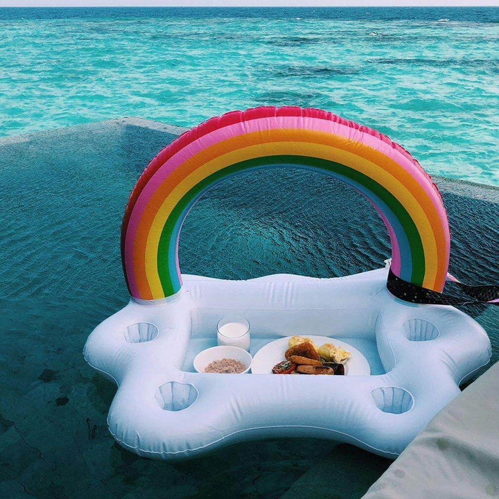 Regnbue Sky Inflatable Koppholder Festbøtte | Skanto