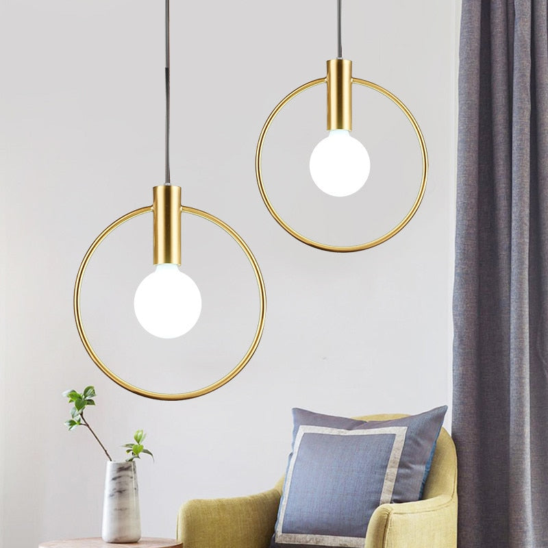 Moderne nordisk glass pendellamper
