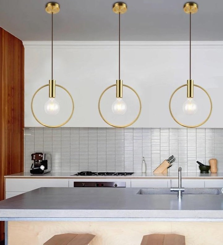 Moderne nordisk glass pendellamper
