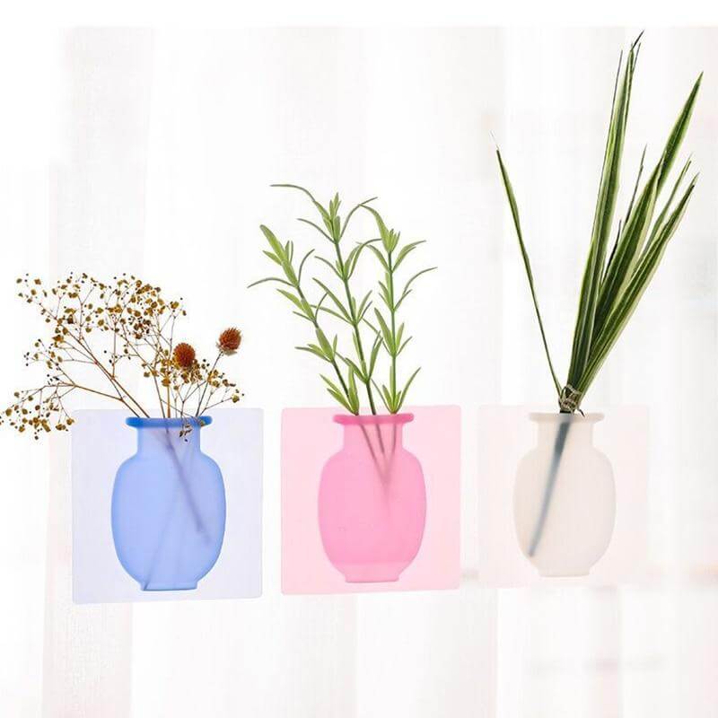 Klebrig Silikon Plante Skantoomster Vase | Skanto