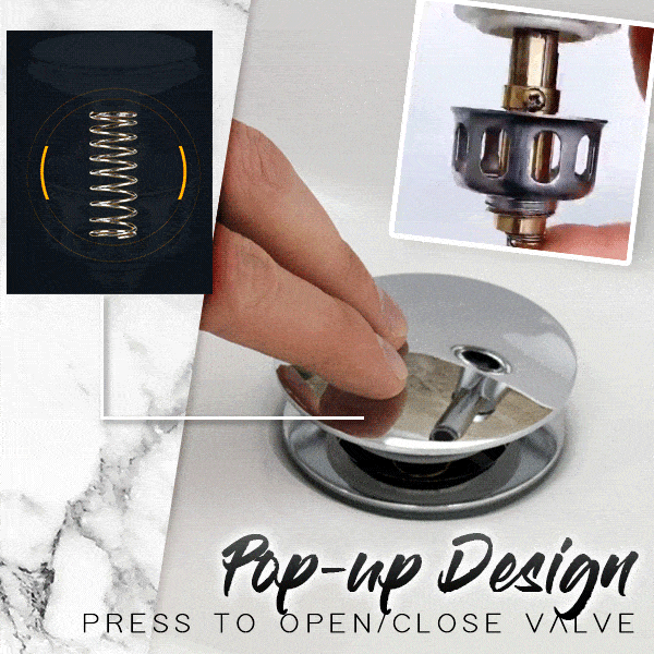 Basin Pop-Up Drain Filter | Skanto