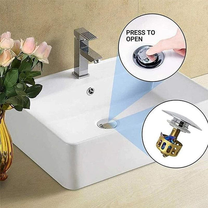 Basin Pop-Up Drain Filter | Skanto