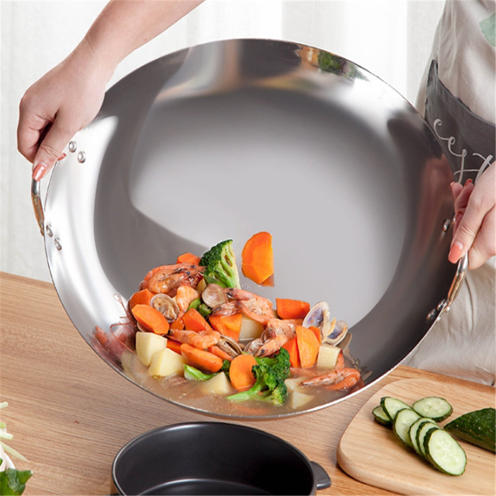 Skanto | Rustfritt Stål Wok Wellington (4 Størrelser)
