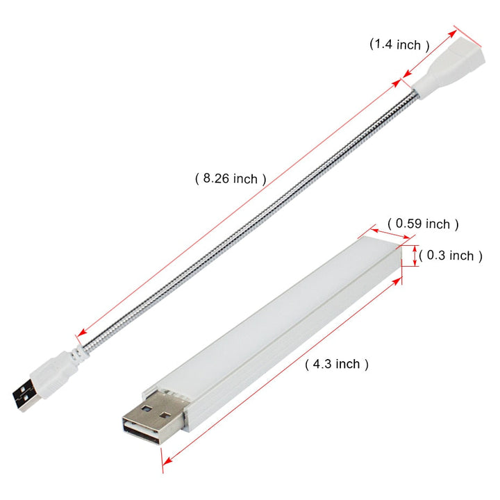 LED USB Plante Vekst Phyto Lampe | Skanto
