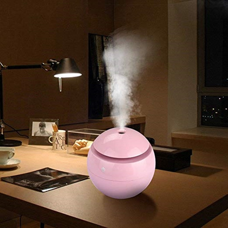 Kreativ Fargerik LED Ultralyd Aroma Diffuser | Skanto