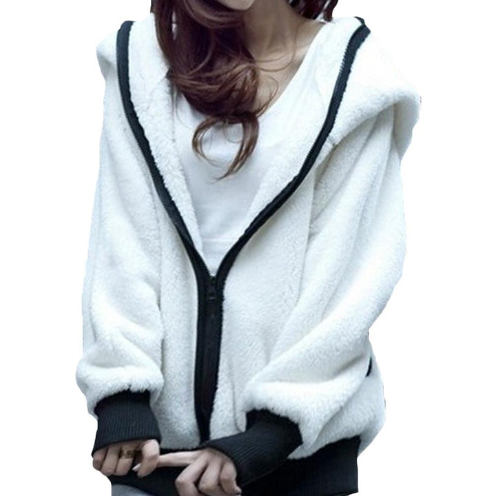 Fluffy Panda Hoodie | Skanto