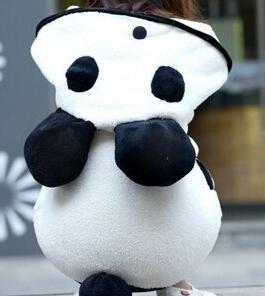 Fluffy Panda Hettegenser | Skanto