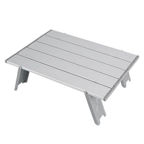 Mini svart sammenleggbar utendørsbord | Skanto