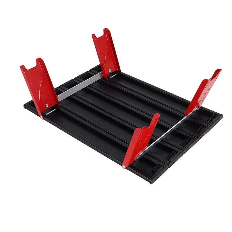 Mini svart sammenleggbar utendørsbord | Skanto
