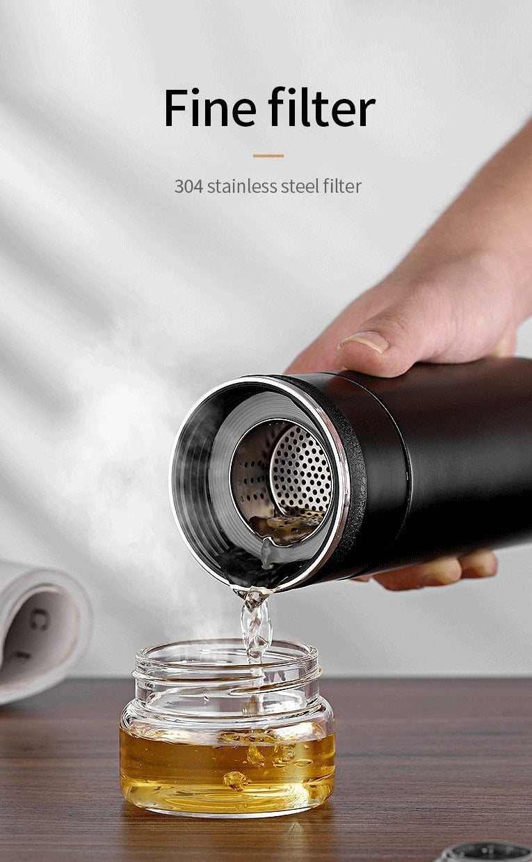 Elegant Holdbar Enkel Te-infuser Termos | Skanto
