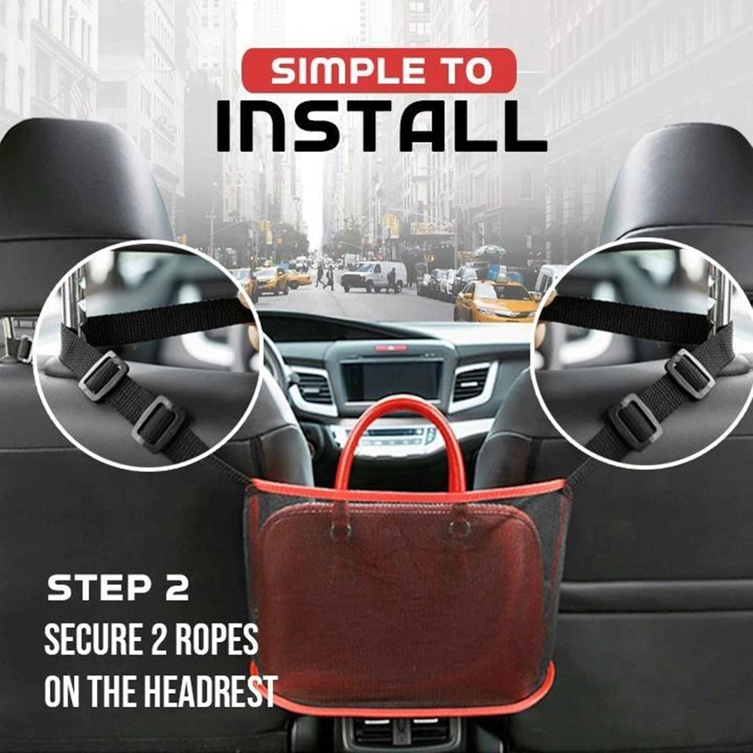 Car Net Pocket Handbag Holder | Skanto
