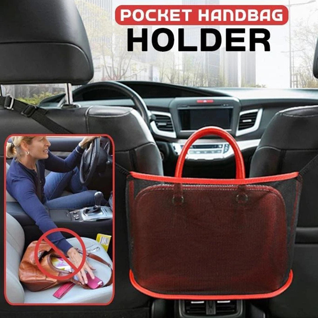Car Net Pocket Handbag Holder | Skanto